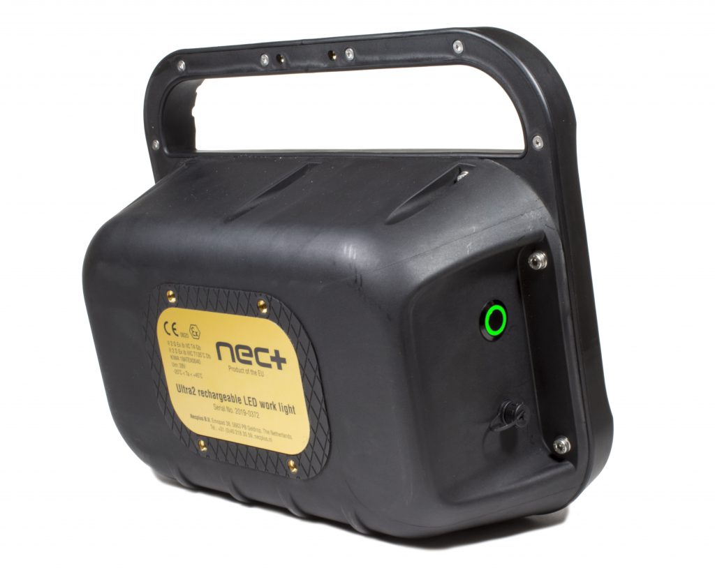 Atex rechargeable ultra2 led floodlight-back