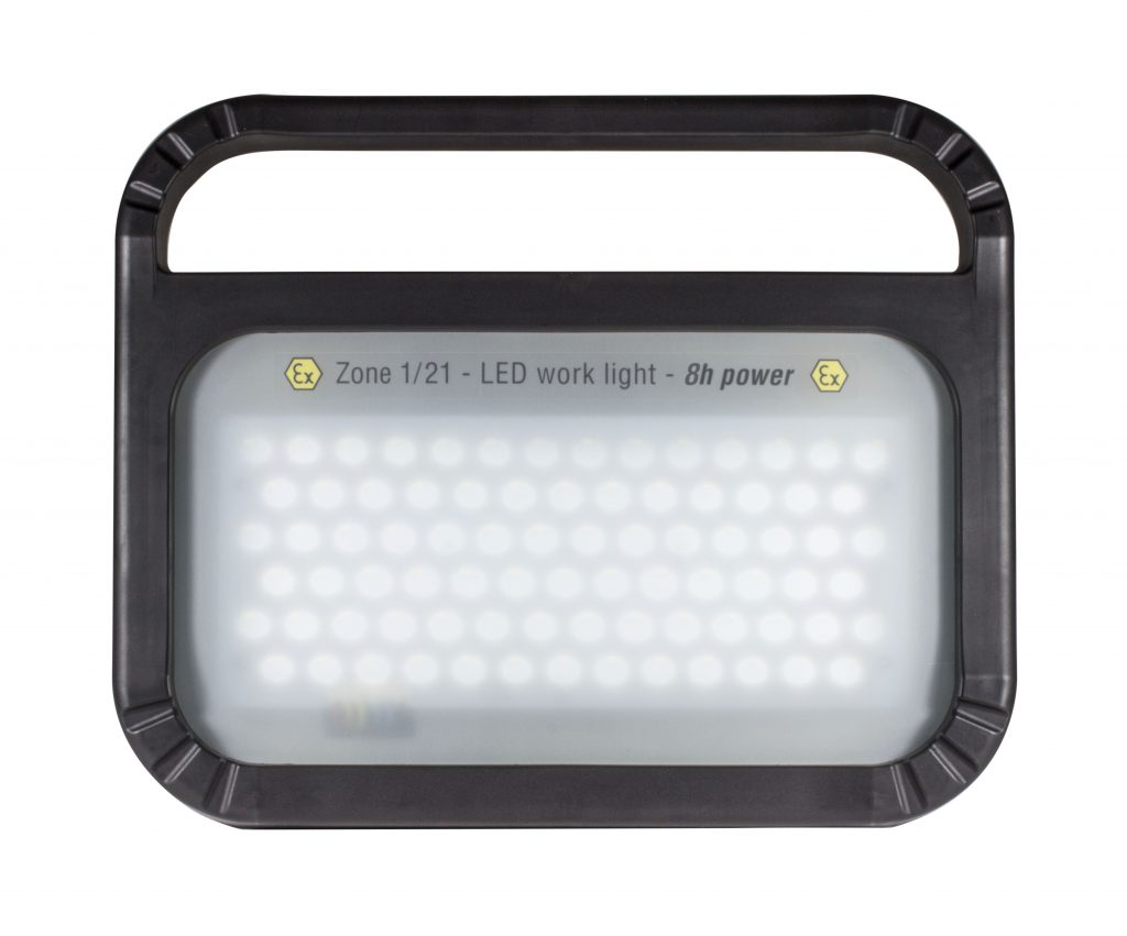 Atex rechargeable ultra2 led floodlight-front