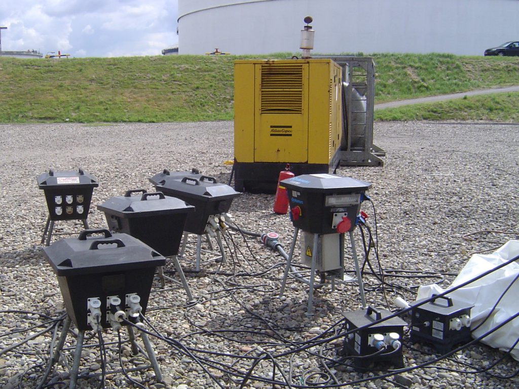 Generators, powerdistribution, transformers outside the tank